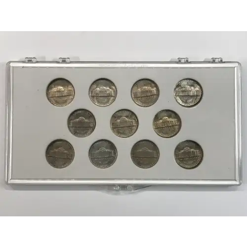 Nickel Five Cent Pieces-Jefferson (2)