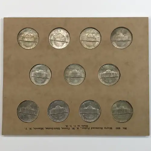Nickel Five Cent Pieces-Jefferson (2)