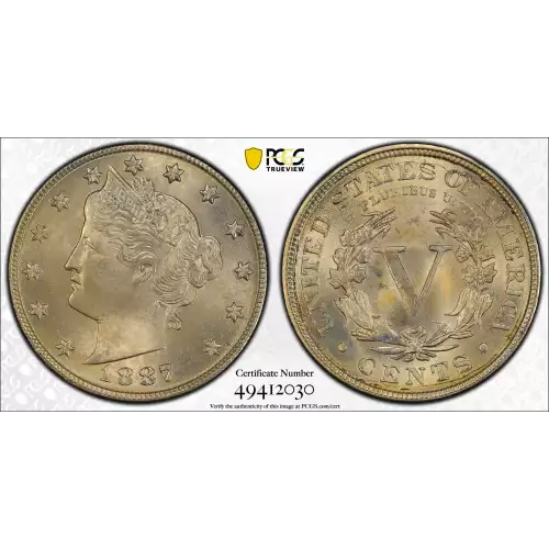 Nickel Five Cent Pieces-Liberty Head 1883-1913