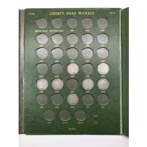 Nickel Five Cent Pieces-Liberty Head 1883-1913