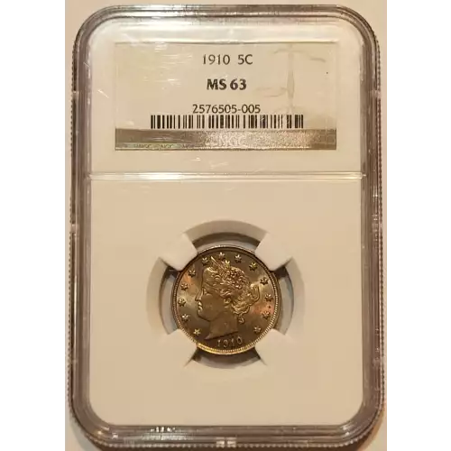 Nickel Five Cent Pieces-Liberty Head 1883-1913
