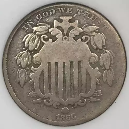 Nickel Five Cent Pieces-Shield 1866-1883 (2)