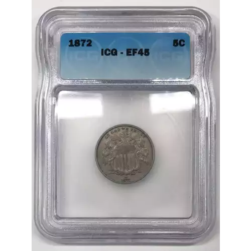 Nickel Five Cent Pieces-Shield 1866-1883