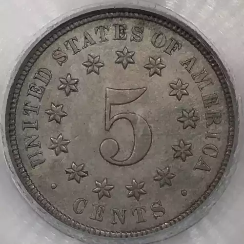 Nickel Five Cent Pieces-Shield 1866-1883 (3)