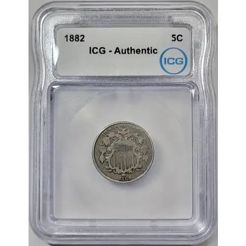 Nickel Five Cent Pieces-Shield 1866-1883