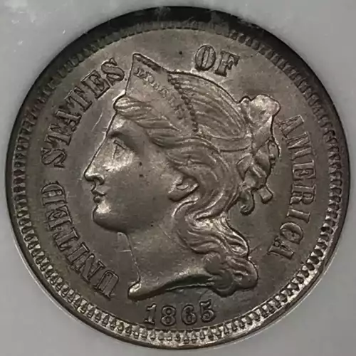 Nickel Three Cent Pieces 1865-1889