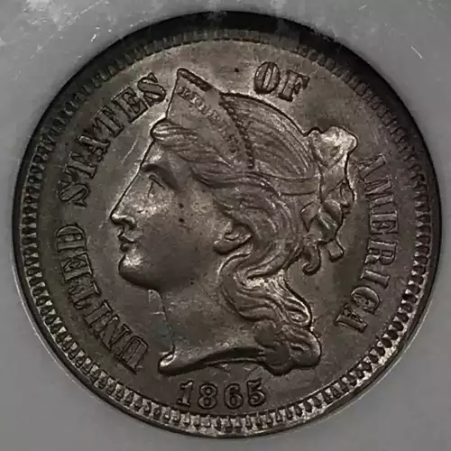 Nickel Three Cent Pieces 1865-1889