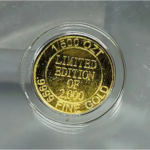 No Date 1/500 oz Gold PCGS MS-69 Saturn Au generic