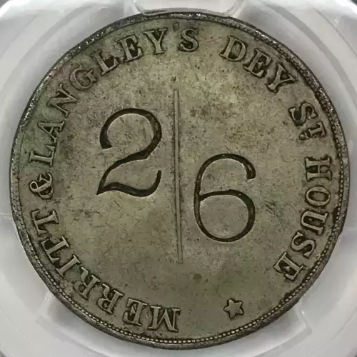 No Date Token TC-686435 White Metal Merritt & Langley's (3)