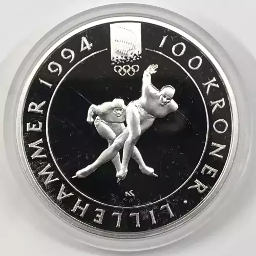 NORWAY Silver 100 KRONER (2)