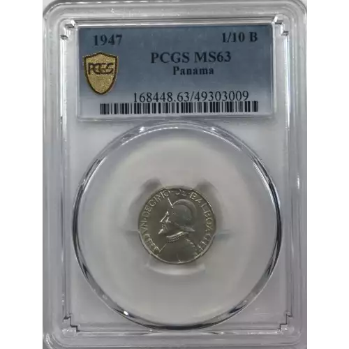 PANAMA Silver 1/10 BALBOA