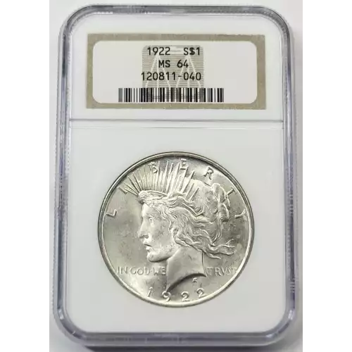 Peace Silver Dollar