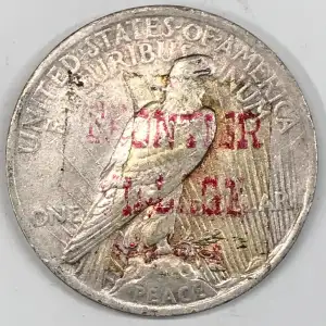 Peace Silver Dollar