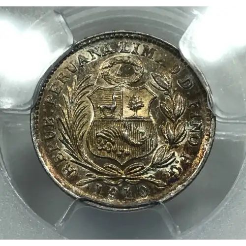 PERU Silver 1/2 DINERO