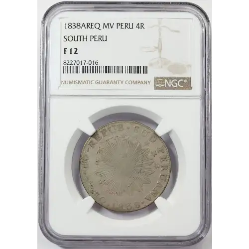 PERU Silver 4 REALES