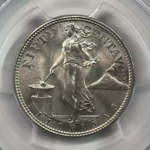 Philippine Issues -Silver Coinage-50 Centavos -Silver (2)