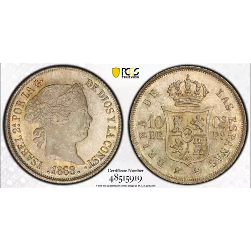 PHILIPPINES Silver 10 CENTIMOS