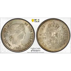 PHILIPPINES Silver 10 CENTIMOS