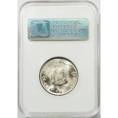 PHILIPPINES Silver 50 CENTAVOS (4)