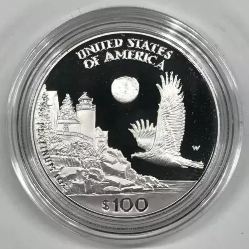 Platinum Bullion-Platinum Eagles--Four Coin Platinum Eagle Set 1oz, 1/2oz, 1/4oz, 1/10oz -Platinum- 185 Dollar