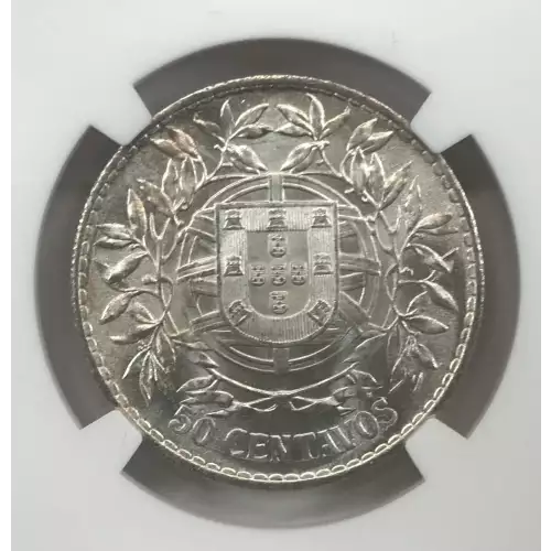 PORTUGAL Silver 50 CENTAVOS (4)
