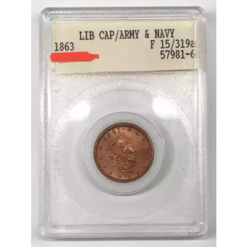 Private Tokens -Civil War Tokens (1860s)-Patriotics-Various common types -Copper- 1 Token