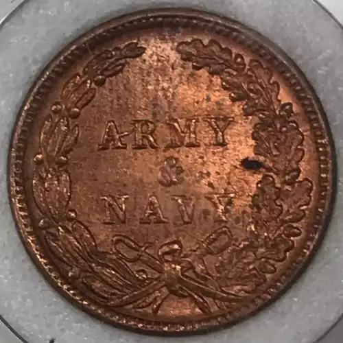 Private Tokens -Civil War Tokens (1860s)-Patriotics-Various common types -Copper- 1 Token