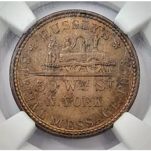Private Tokens -Civil War Tokens (1860s)-Store Cards-New York -- 1 Token (2)