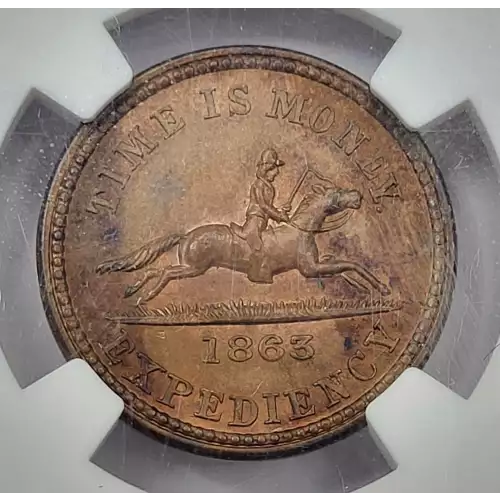 Private Tokens -Civil War Tokens (1860s)-Store Cards-New York -- 1 Token (4)
