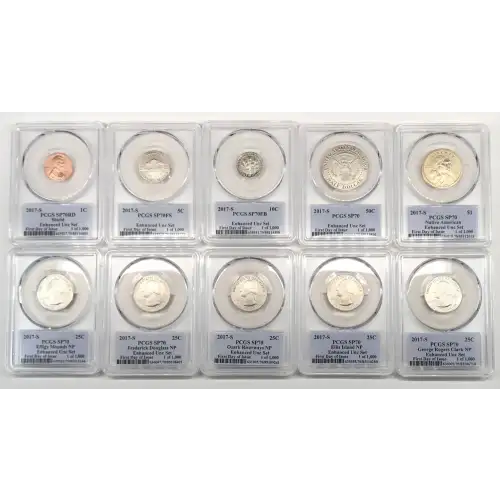 Proof and Mint Sets -Mint Sets--10 Coin Set ($2.91 FV) -- Set (Any Year) (2)