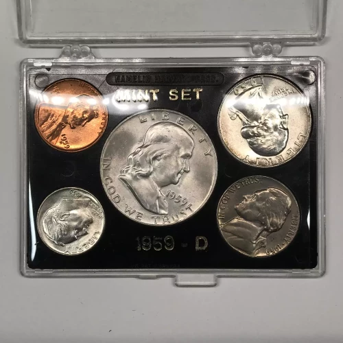 Proof and Mint Sets -Mint Sets--5 Coin Set ($0.91 FV) -- Set (Any Year) (2)
