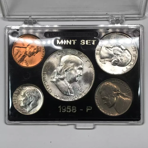 Proof and Mint Sets -Mint Sets--5 Coin Set ($0.91 FV) -- Set (Any Year) (2)