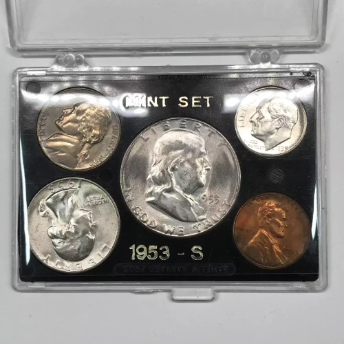 Proof and Mint Sets -Mint Sets--5 Coin Set ($0.91 FV) -- Set (Any Year) (2)