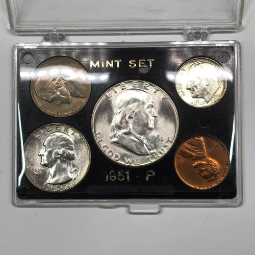 Proof and Mint Sets -Mint Sets--5 Coin Set ($0.91 FV) -- Set (Any Year) (2)