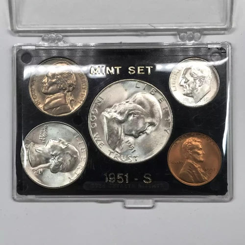Proof and Mint Sets -Mint Sets--5 Coin Set ($0.91 FV) -- Set (Any Year) (2)
