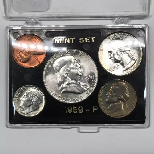 Proof and Mint Sets -Mint Sets--5 Coin Set ($0.91 FV) -- Set (Any Year)