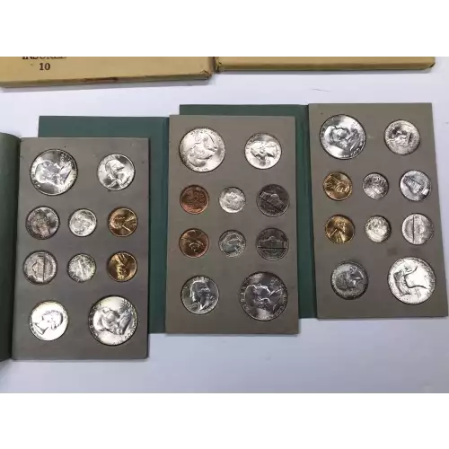 Proof and Mint Sets -Mint Sets--Uncirculated Set PD ($2.64 FV) -- Set (1956)