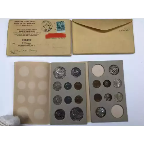 Proof and Mint Sets -Mint Sets--Uncirculated Set PD ($3.64 FV) -- Set (1957, 1958)