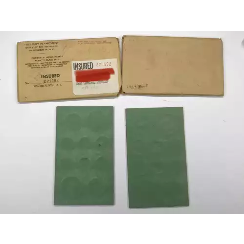 Proof and Mint Sets -Mint Sets--Uncirculated Set PD ($3.64 FV) -- Set (1957, 1958) (4)