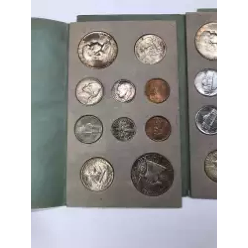 Proof and Mint Sets -Mint Sets--Uncirculated Set PDS ($5.46 FV) -- Set (1951-1954) (2)