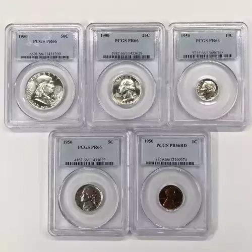 Proof and Mint Sets -Proof Sets--Silver Proof Set ($0.91 FV) --  Set