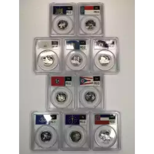 Quarter Dollar - State Series (1999-2008) (4)