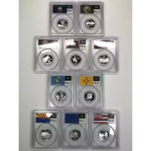 Quarter Dollar - State Series (1999-2008) (10)