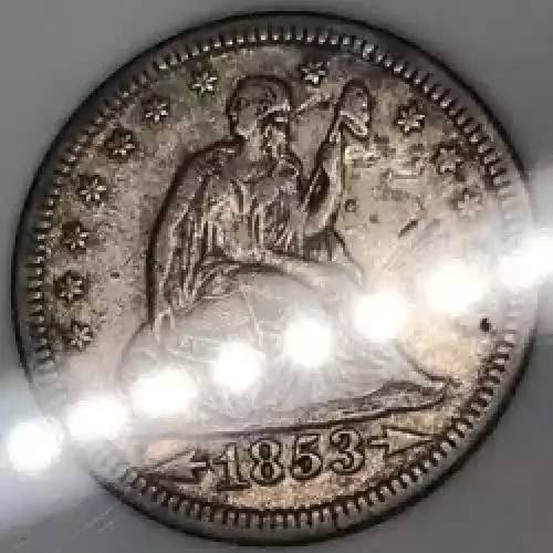 Quarter Dollars---Liberty Seated (3)