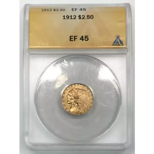 Quarter Eagle---Indian Head 1908-1929 -Gold- 2.5 Dollar