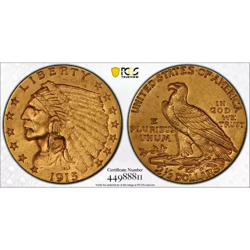 Quarter Eagle---Indian Head 1908-1929 -Gold- 2.5 Dollar