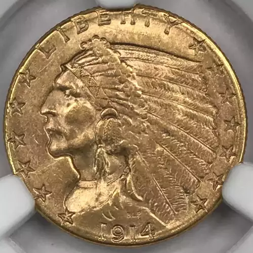 Quarter Eagle---Indian Head 1908-1929 -Gold- 2.5 Dollar