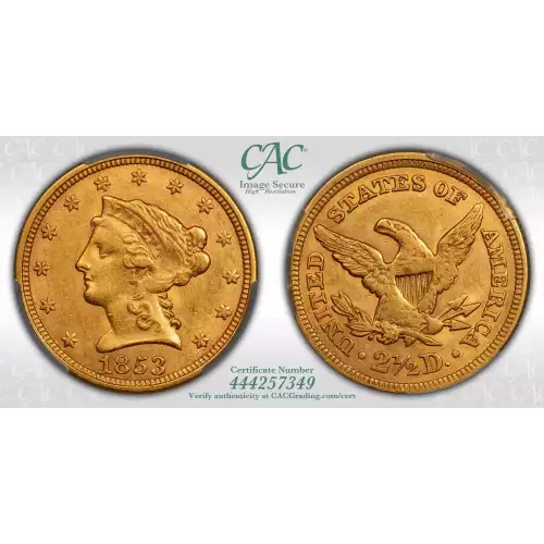 Quarter Eagles---Liberty Head 1840-1907 -Gold- 2.5 Dollar