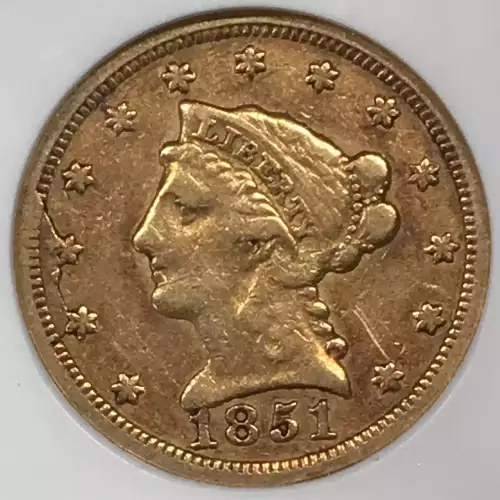 Quarter Eagles---Liberty Head 1840-1907 -Gold- 2.5 Dollar (2)