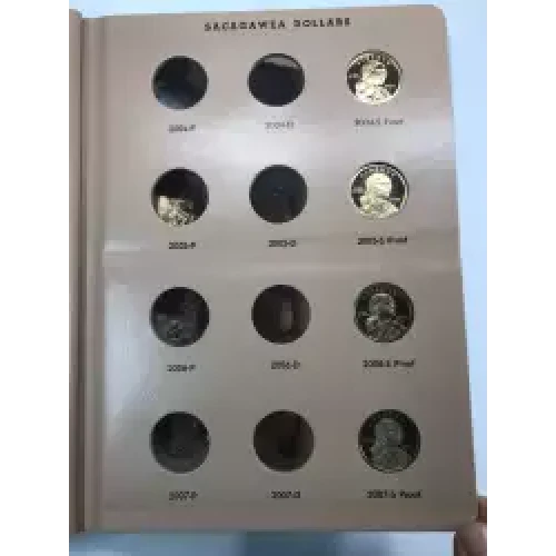 Sacagawea 2000-2008 - Brass Dollar (2)